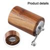 Rustic Wood Manual Grinder Multi Purpose Salt Pepper Mill for Various Spices