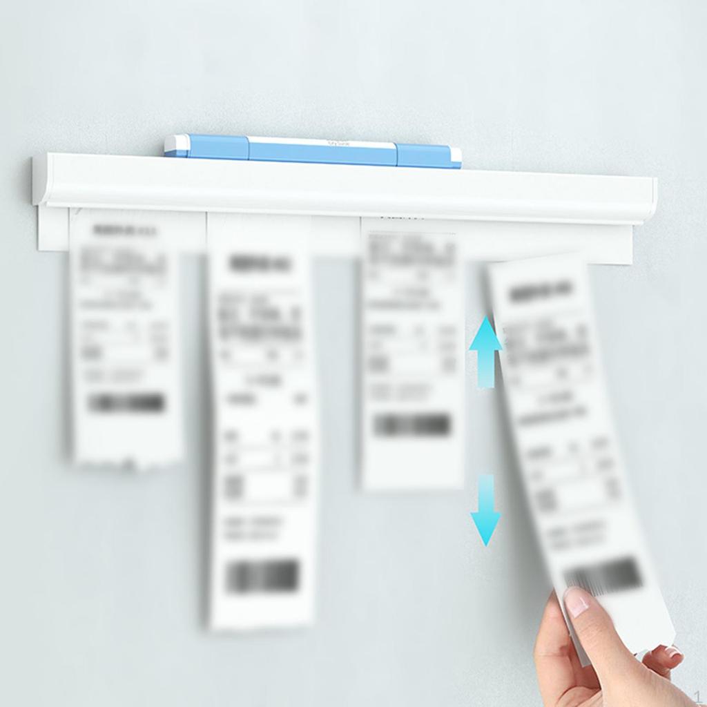 Restaurant Ticket Holder Receipt Order Rack Kitchen Slide Check for Office Cafes