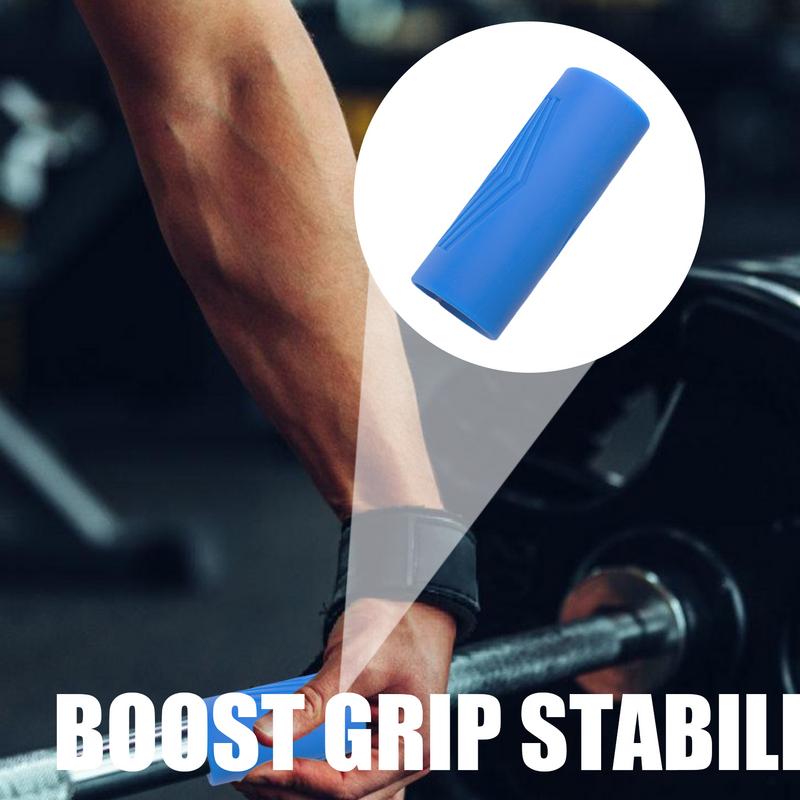 Barbell Grips Thick Fitness Dumbbell Handles Grip Silicone Non-Slip Gym Attachments For Kettlebell Row Puller