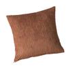 Throw Pillow Comfortable Flannel Adjustable Straps Striped Decorative Pillow Sofa Cushion for Hotel