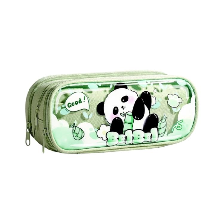 Multifunctional Compartment Pencil Case Student Large Capacity Stationeries Storage Bag Zippers Pencil Storage Pouches