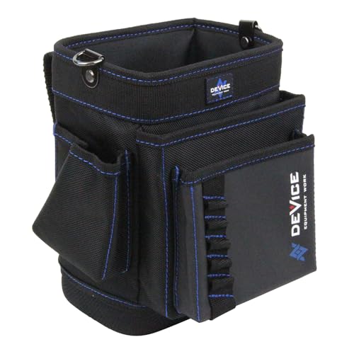 SK11 DEVICE Electrician's Waist Bag, 3-Drawer, Shaped Bottom, Retains Shape, DVC-S7