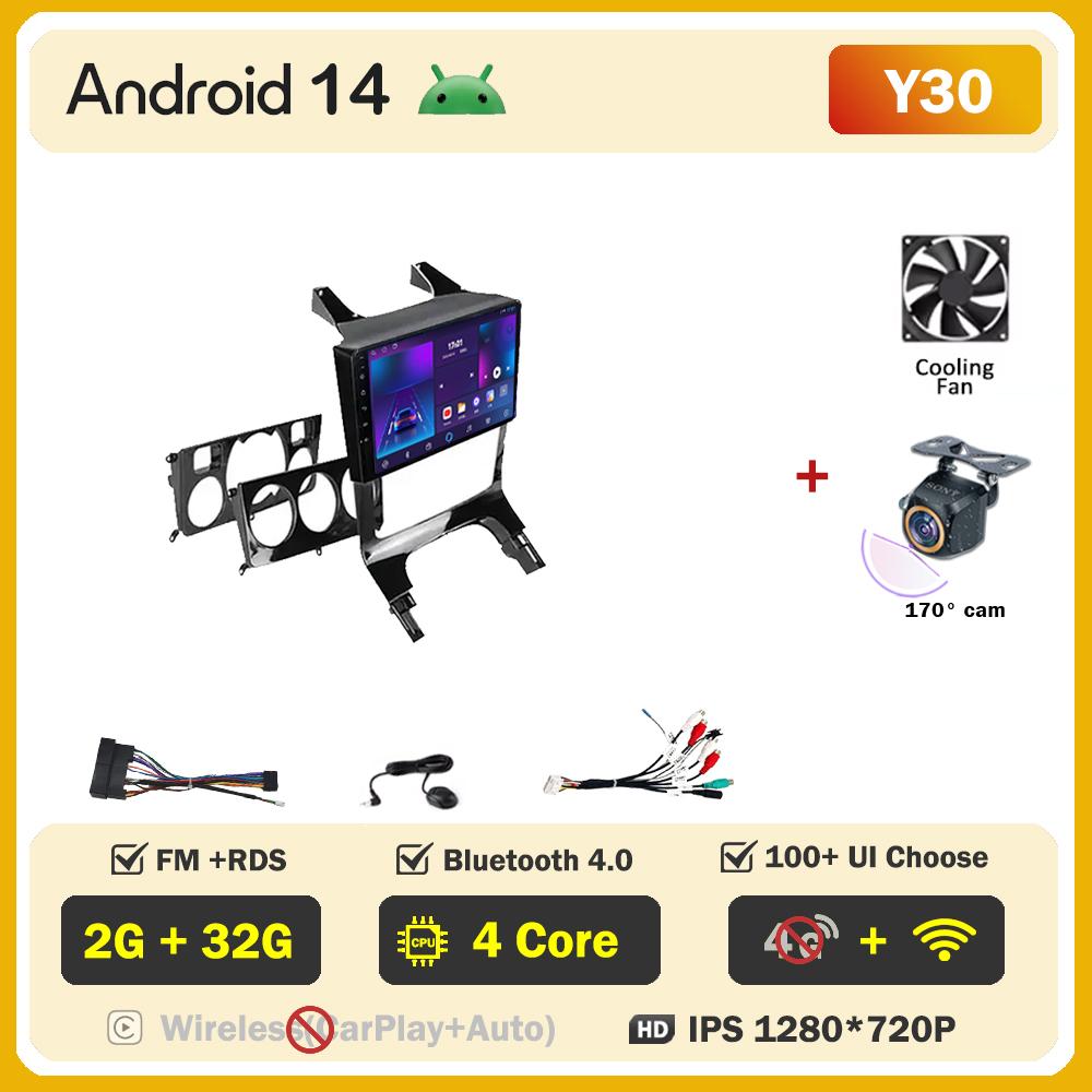 Android 14 For Peugeot 3008 5008 AT MT 2009 -2015 Car Radio Carplay GPS Navigation Android Auto 5G Wifi DVD Stereo Screen RDS