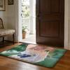 Floor Mat Soft Flannel Rug Non Slip Absorbent Mat for Bathroom Bedroom Home Decor A S Silent VoiceX Anime