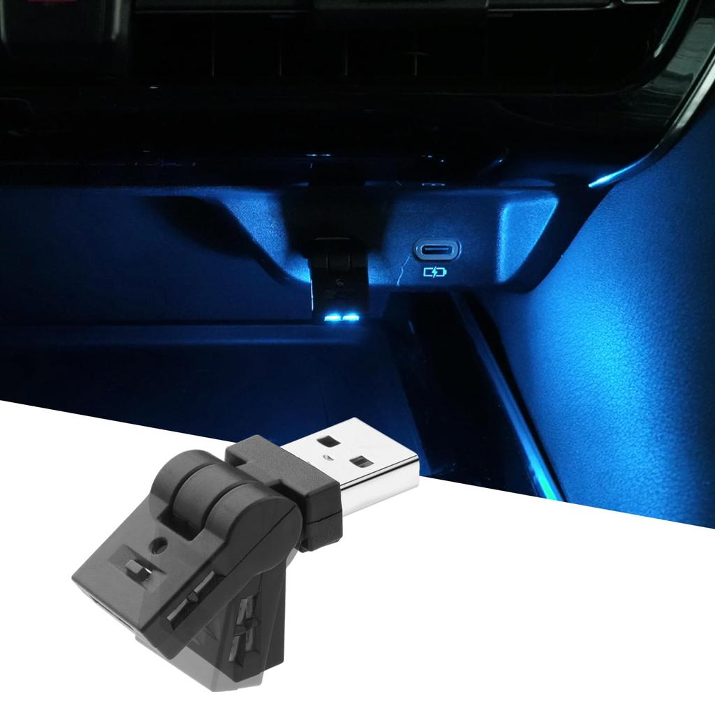 CARVANTA USB Light, LED, Car Type, 8 Colors, RGB Illumination, 180° Oscillation, Light Direction