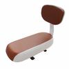 Bicycle PU Bike Seat Back Leather Soft Cushion Rear Rack Seat Water Resistant Children Seat With Back Rest Bicycle Accessories