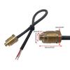Thermistor Temperature Sensor Waterproof NTC Temp Sensor Probe M10 Thread Probe Cable High Sensitivity & Durable