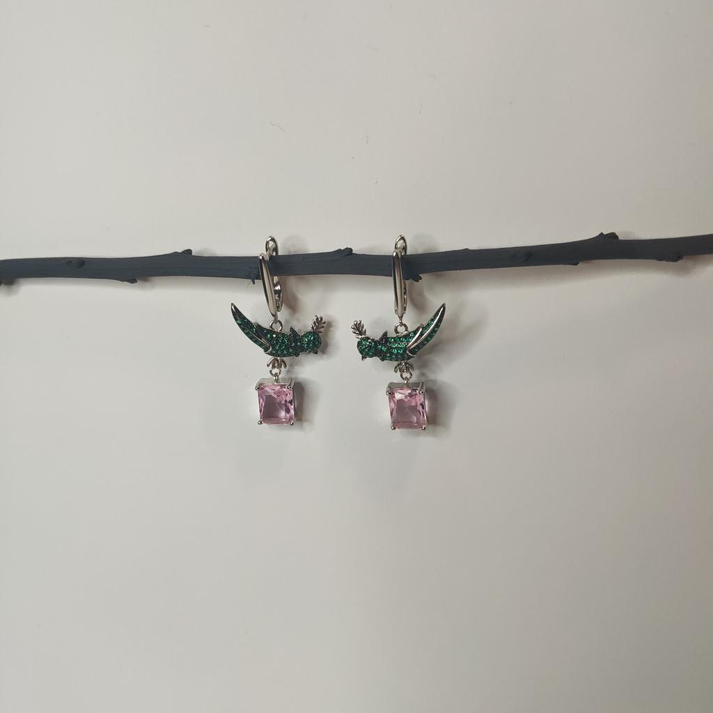 Silberohrringe mit Zirkonia (2130055)