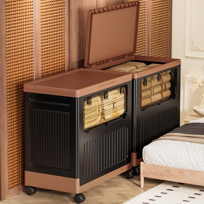 Oversized Flip-Top Storage Box: No Installation Required for Living Room Snacks and Kids' Toys