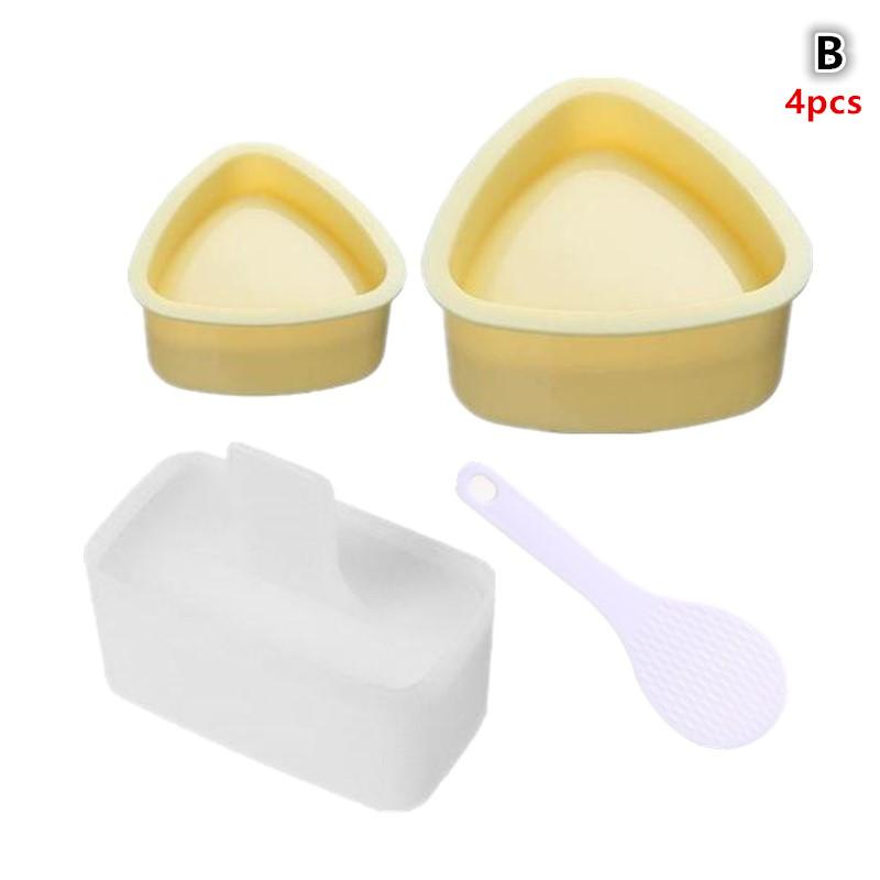 Rectangular Sushi Mold Kit Musubi Maker For Spam Kimbap Onigiri Rice Ball Press Tool Household Kitchen Bento Accessories Diy