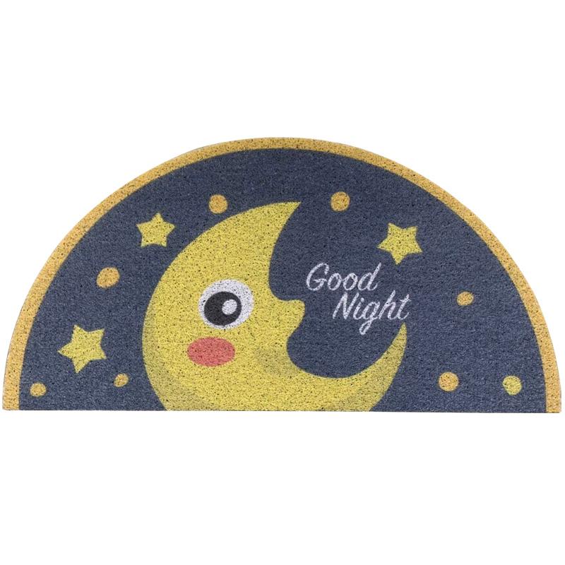 Arch Door Mats Outdoor Indoor Antiwear PVC Waterproof Ant-Slip Bedroom Rugs and Carpets Rainbow Printed Entrance Doormat