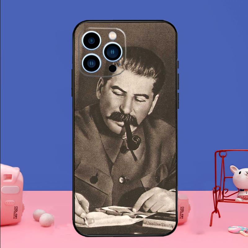 Russian Commander Stalin Phone Case For iPhone 17 Air 16 15 14 11 12 13 Pro Max 13 mini 15 16 Plus 16e Bumper Cover
