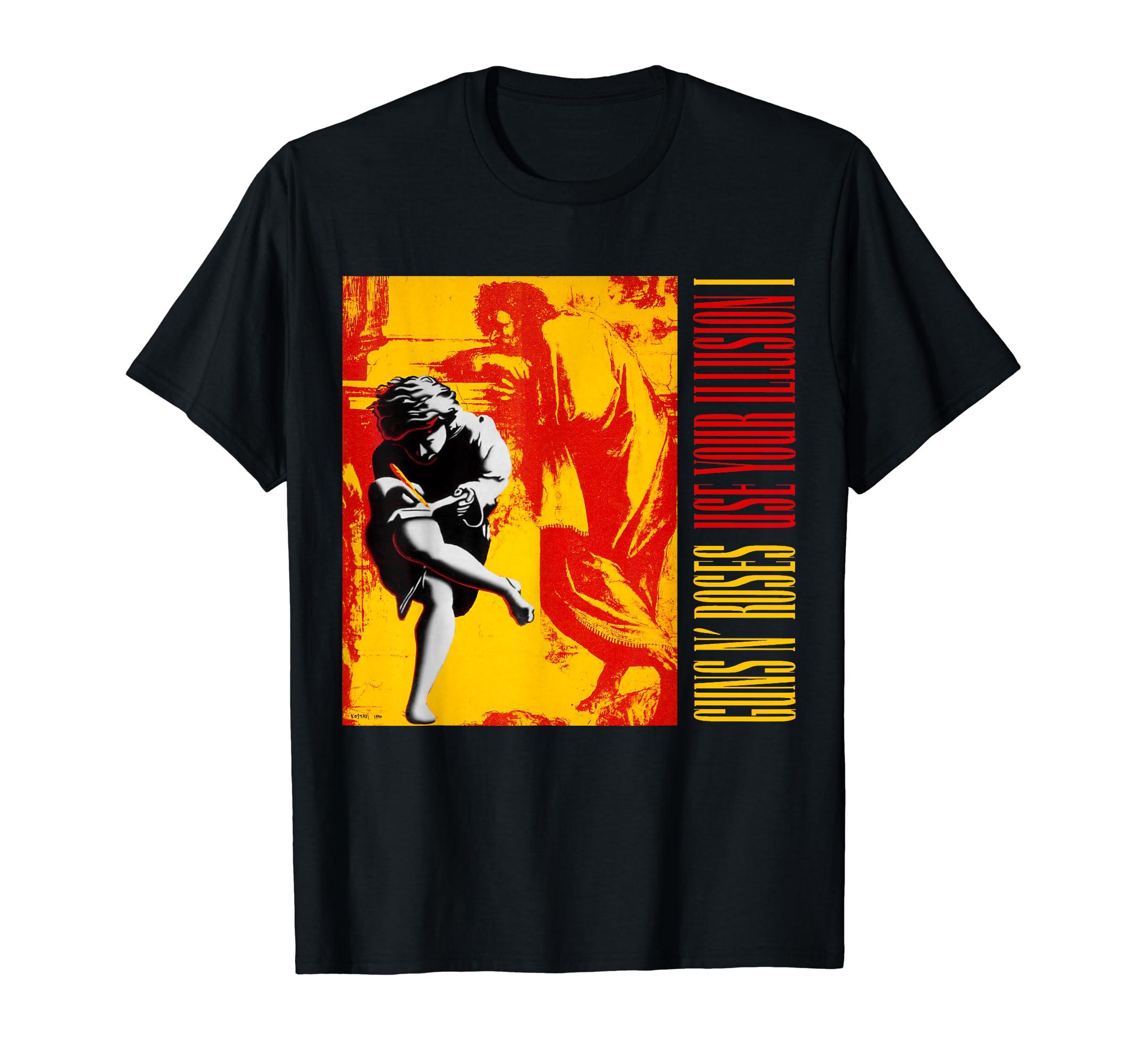 

Футболка Guns Roses Your Illusion IN чёрный