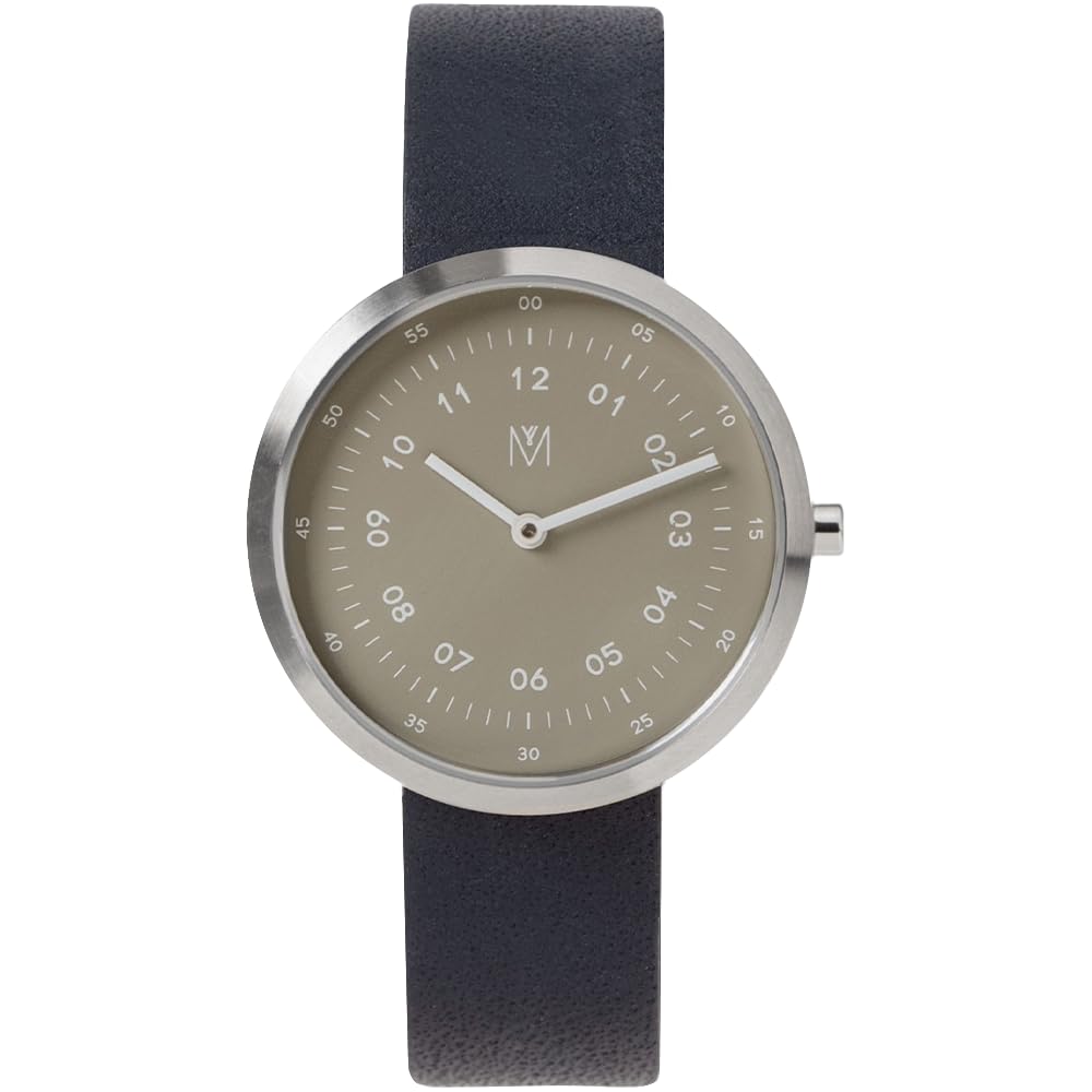 Maven Watches 34mm Artisan Series Minimalist Fashion Watch GREEN NAVY (SMOKE 34MM)