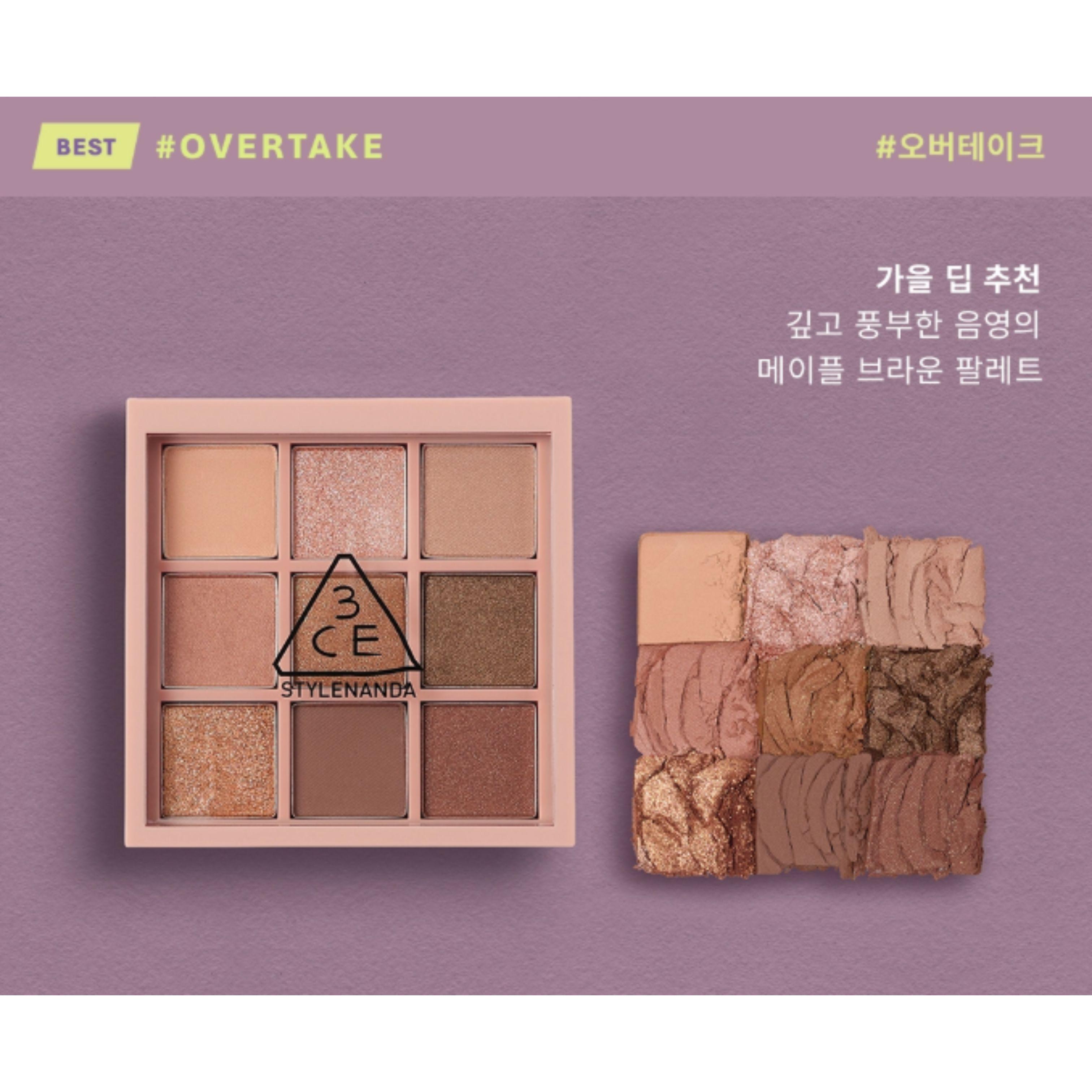 3CE Multi Eye Color Palette Overtake