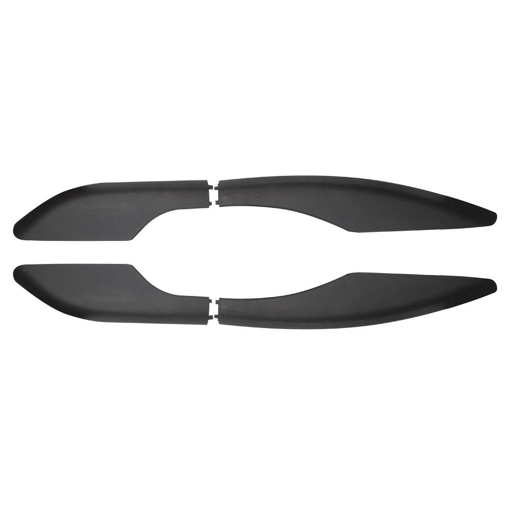 Αντικατάσταση αξεσουάρ αυτοκινήτου Rack Bar Rail End Cover Shell Cap 4Pcs For Toyota Fortuner AN50 AN60 Hilux SW4 2004 -2013 2014 2015