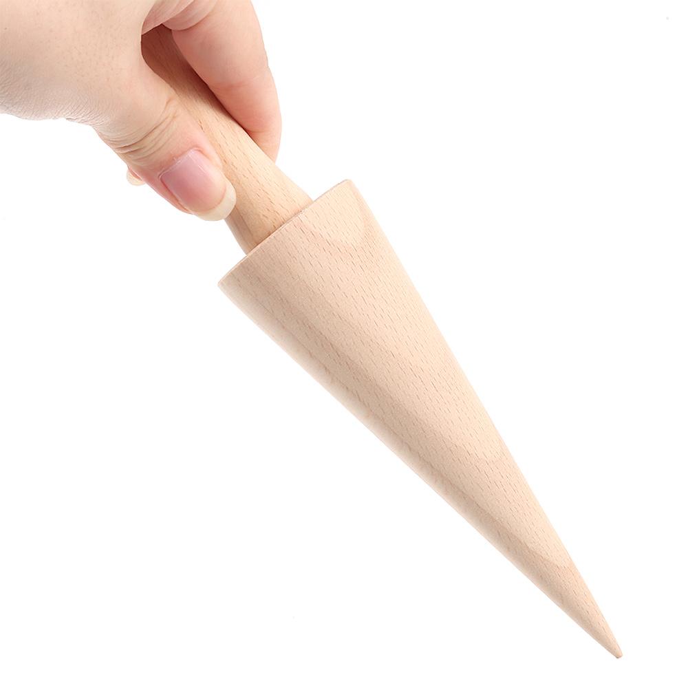 9,45 palce Válečky na pizzelle Dřevěný váleček na pizzelle Pro vaření dezertů