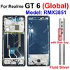 Pro Realme GT 6 6T GT Neo 6 Neo6 Se Střední kryt rámečku předního LCD držák rámečku kryt středního rámečku díly