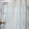 1 Stück NAPEARL 10–20 % Verdunkelungsvorhang im europäischen Stil, Jacquard-Vorhang für Wohnzimmer, Schlafzimmer, Heimdekoration, 1 Stück