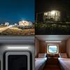 12-28V 18 LED Awning Lamp 6000k Trailer Exterior Lamp Outdoor Camping Light Equipment for RV Caravan Interior Wall Lamps