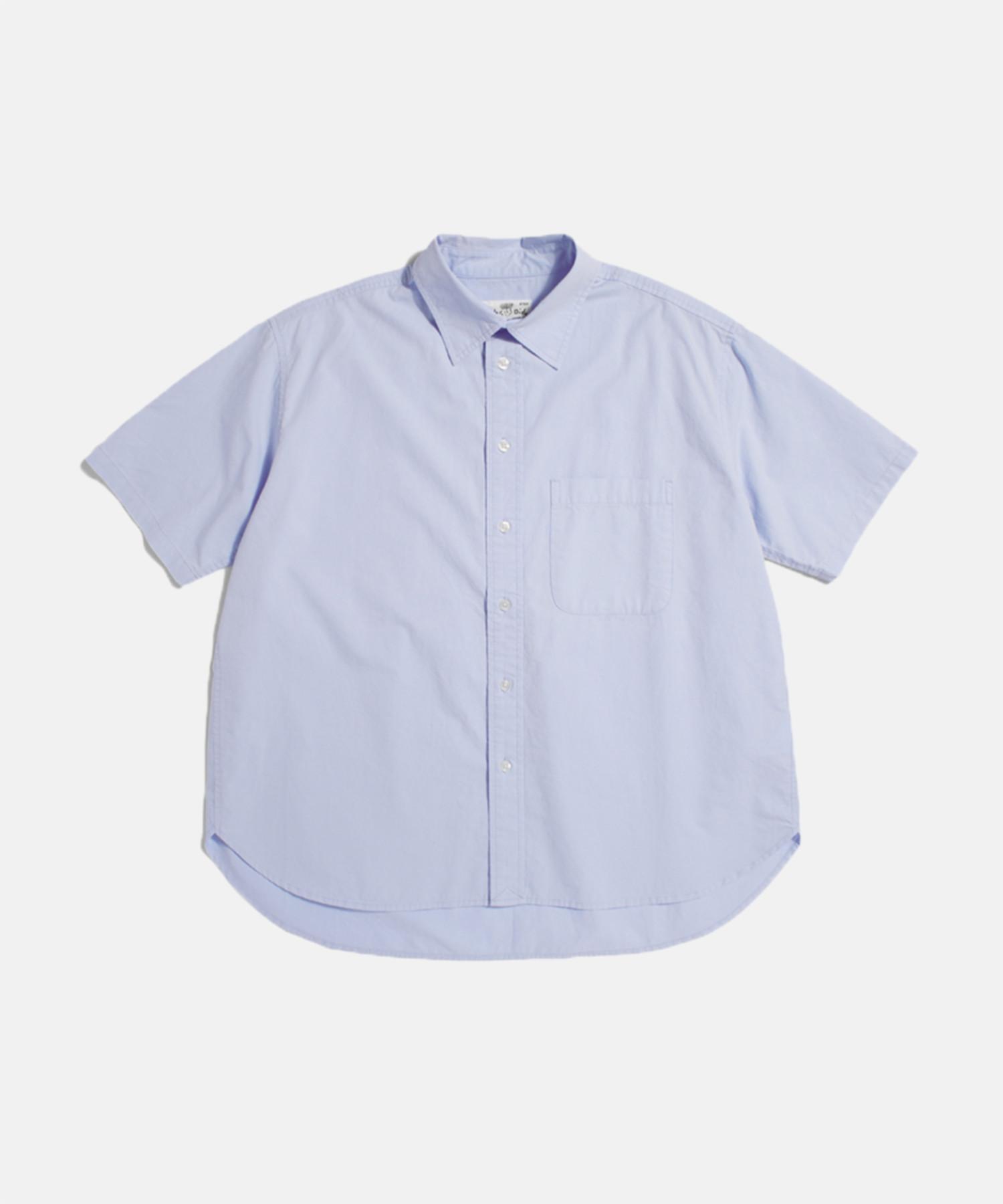 Pidodido Basic Overfit Half Shirt Sky Blue L