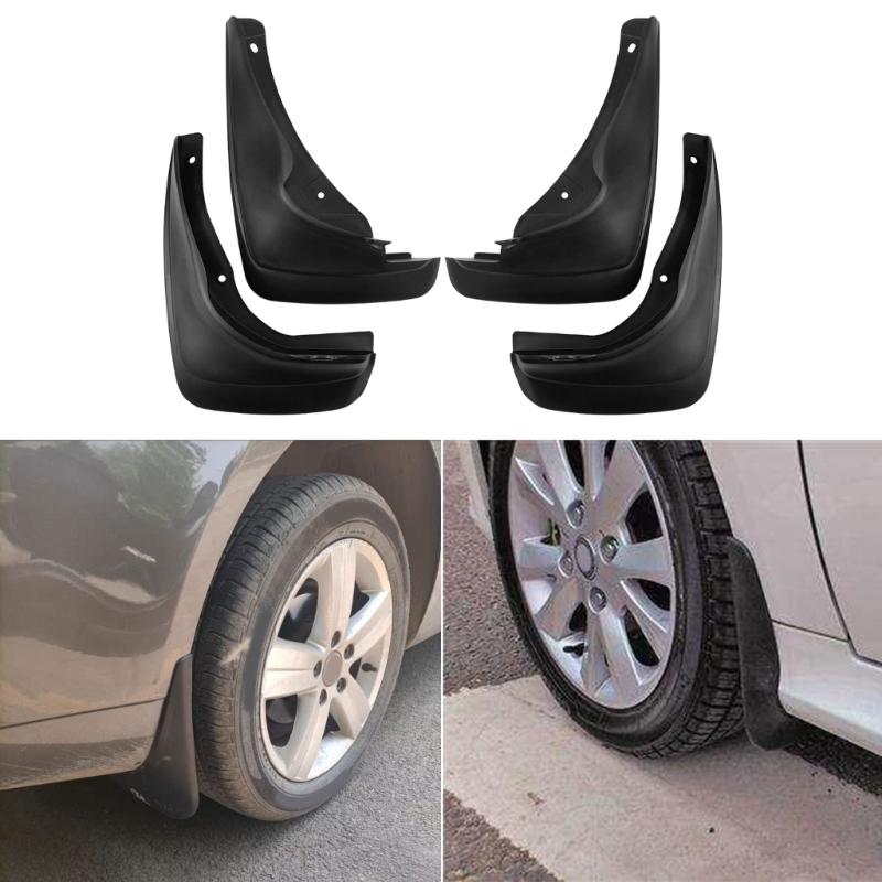 4pcs Vehicle Fenders Splash Guards For 1993 1995 Year Models Heavy Duty Mud Flaps No Tools Needed