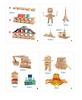 Wooden Building Blocks for Kids: Educational Construction Toys for Stacking and Building Fun