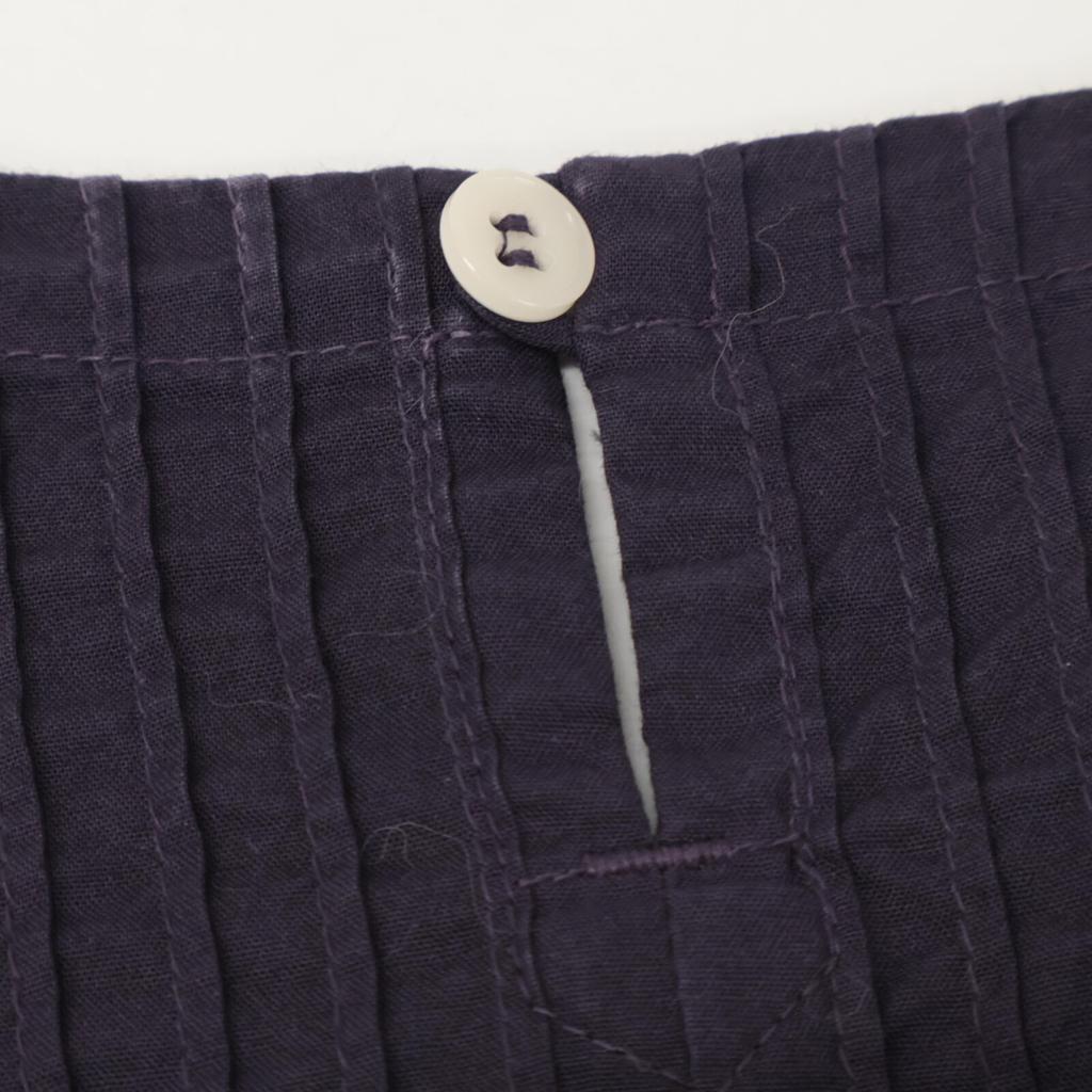 YACCOMARICARD 1061568-23 Cotton Pintuck Switch dress N purpleUsed