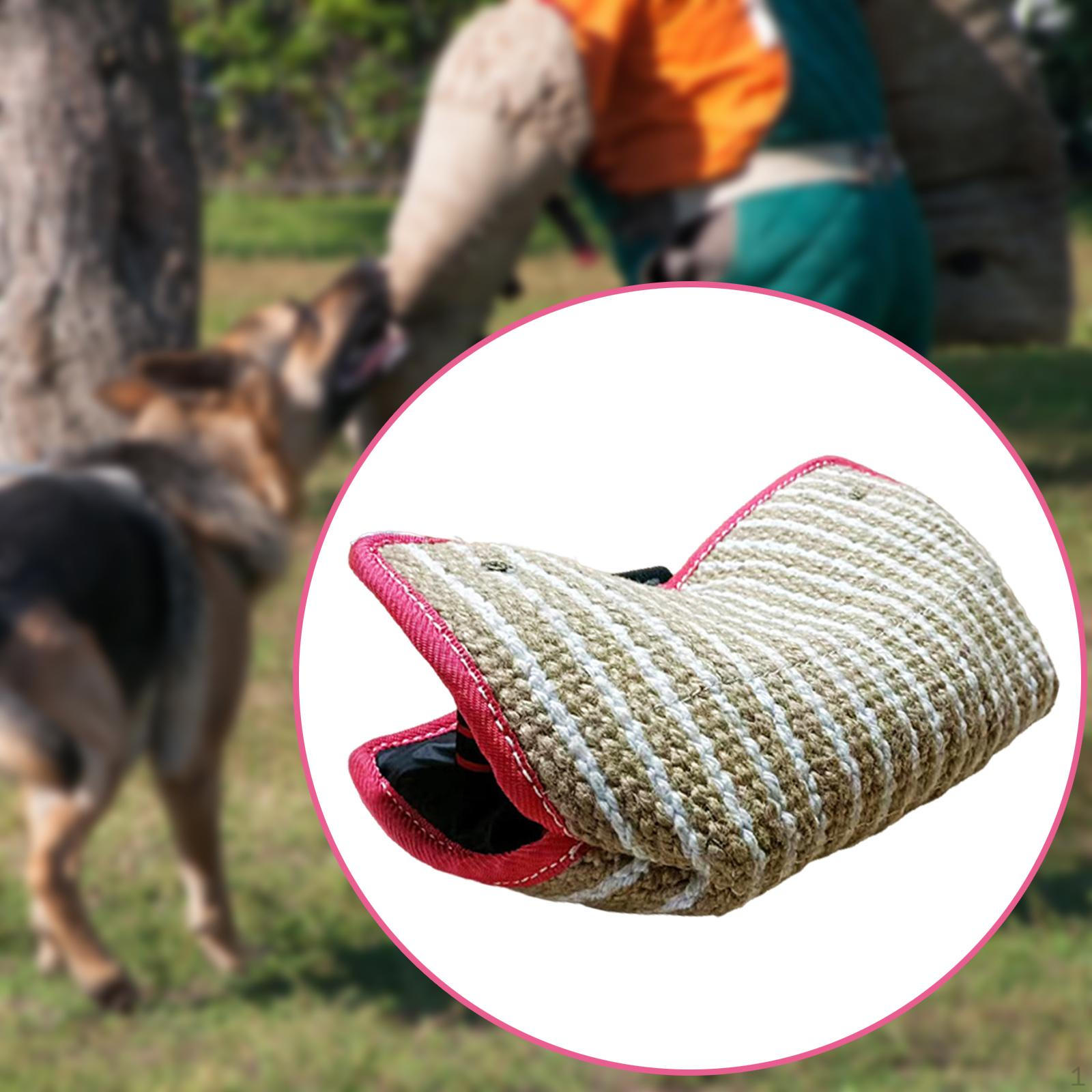 Practical Dog Bite Pillow Training Toy Durable Tear Resistant Biting Sleeves Pet