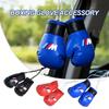 2pcs Car Boxing Gloves Hanging Ornament Rearview Mirror Pendant For Performance M E87 E30 E46 E28 F35 G20 E93 F20 X3 X