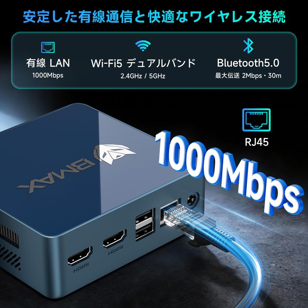 PC Latest 12th Generation N95 Low Power Consumption Faster than Mini PC N95 15W Max 12GB LPDDR5 512GB SSD Small PC 8TB Expandable Screen Output Small