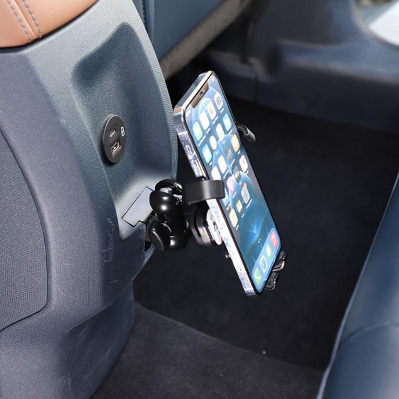 For Ford Maverick -2025 Aluminum Alloy Car Rear Expansion Mobile Phone Holder Drama Chasing Artifact Bracket Car Accessories