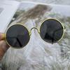 Pet Fashion Round Sunglasses for Cats & Dogs - 9cm Cotton Doll Accessories