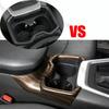 Peach Wood Grain Front Water Cup Holder Cover Trim Fit For Toyota RAV4 -2024