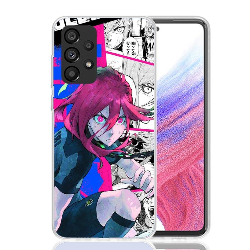 

Blue Lock Football Anime Phone Case for Samsung Galaxy A17 A16 A15 A14 A13 A57 A56 A55 A54 A53 A37 A36 A35 A34 A33 A26 A25 A24 A Samsung A53