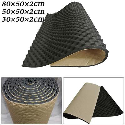 Sound Deadener Mat Acoustic Dampenin Black Car Sound Deadener Pad Foam Brand New