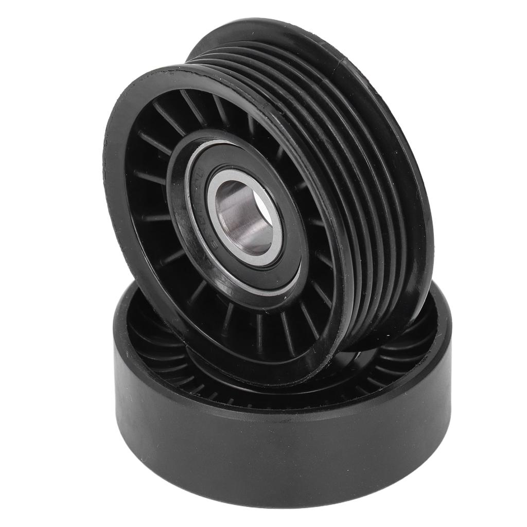 2 Pcs Drive Belt Idler Pulley Set Replacement for Fairlane AU BA BF NF NL 1995‑2007