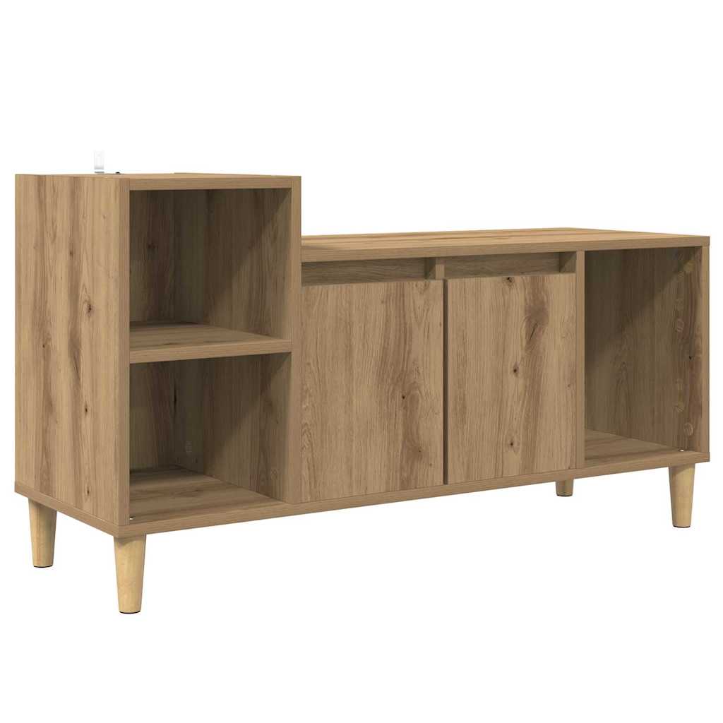 TV Stand 100 X 35 X 55 Cm Artisan Oak Engineered Wood