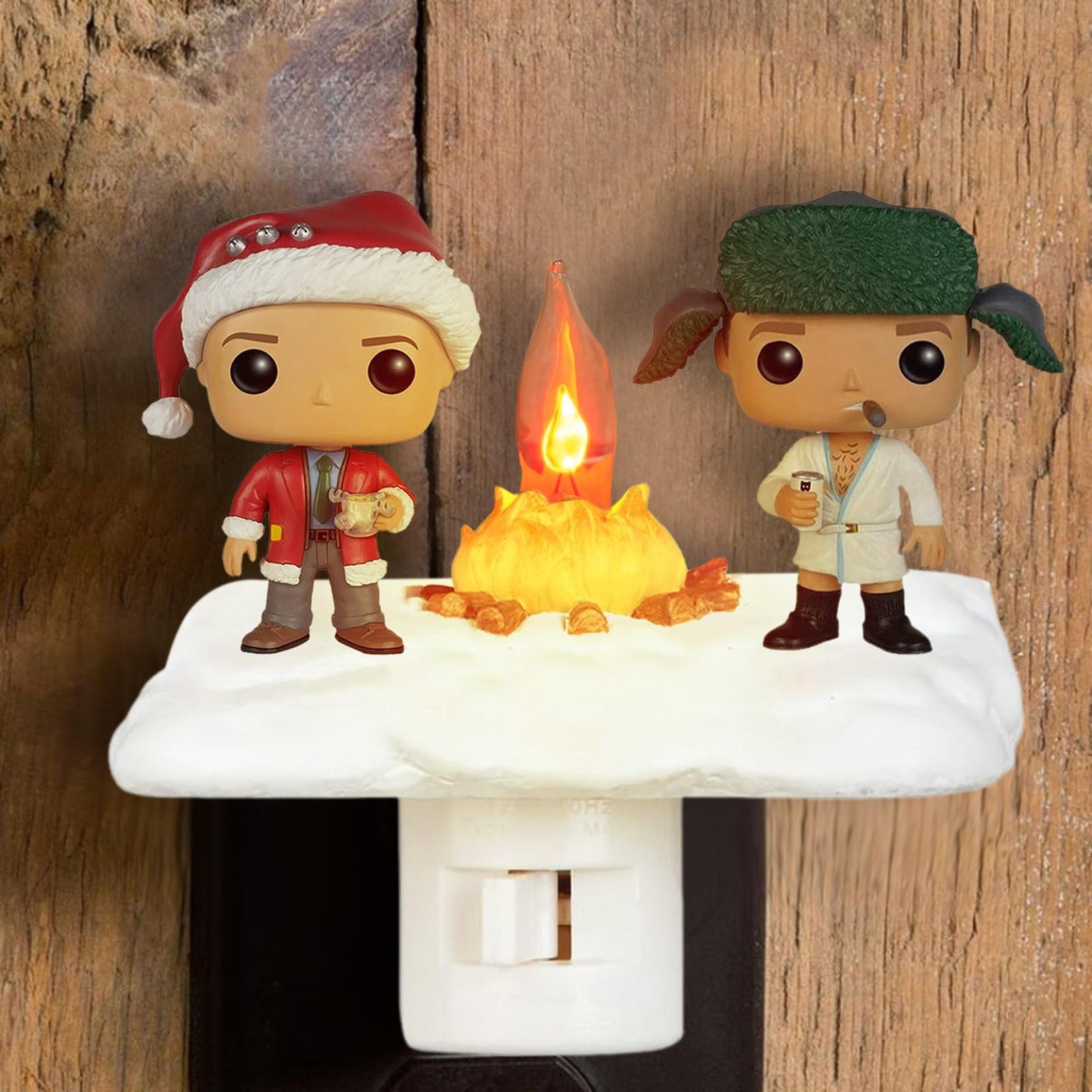 

Bonfire Flickering Night Light Bonfire Flame Night Light 3D LED Small Electric Simulation Bonfire Night Light Night Light Interior Decoration
