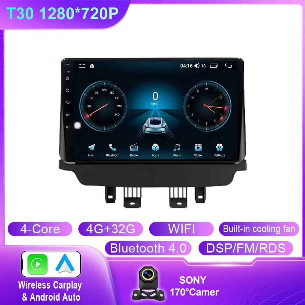 

Android 14 Carplay Auto для Mazda CX-3 CX3 Mazda 2 DK 2014 - 2017 2018 2019 2020 2021 Автомобильный радиоприемник Мультимедийный плеер Стерео 4G WIFI