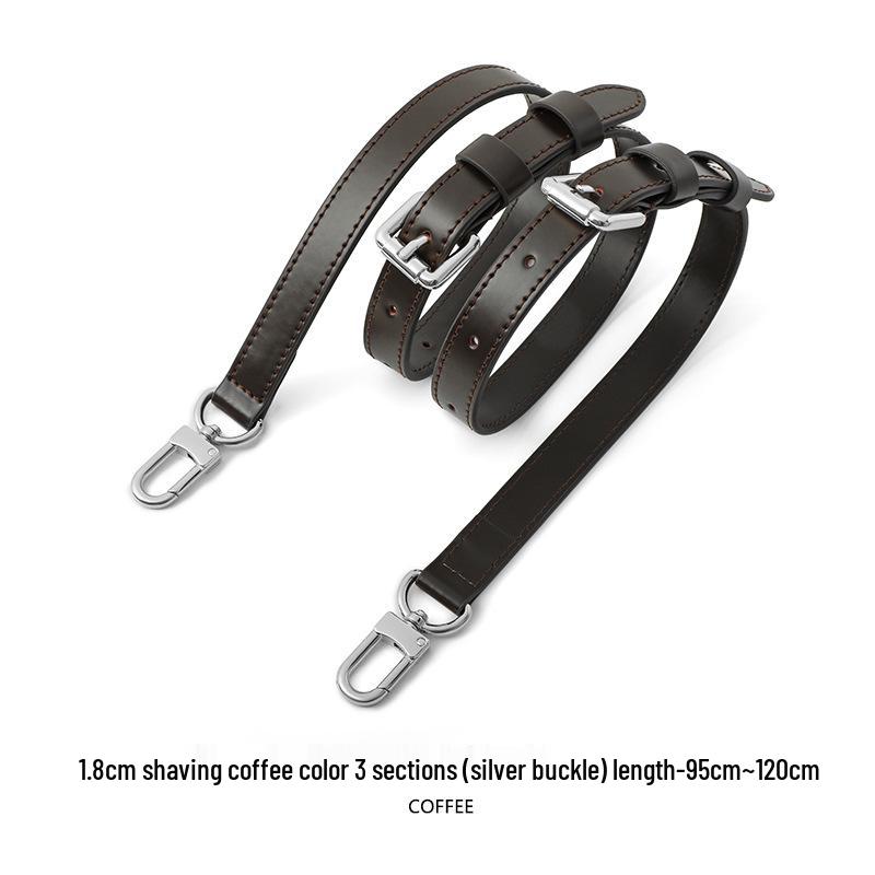 Ma Huang Shi A-54 Coffee Color Adjustable Cowhide Shoulder Strap Women's Crossbody Bag