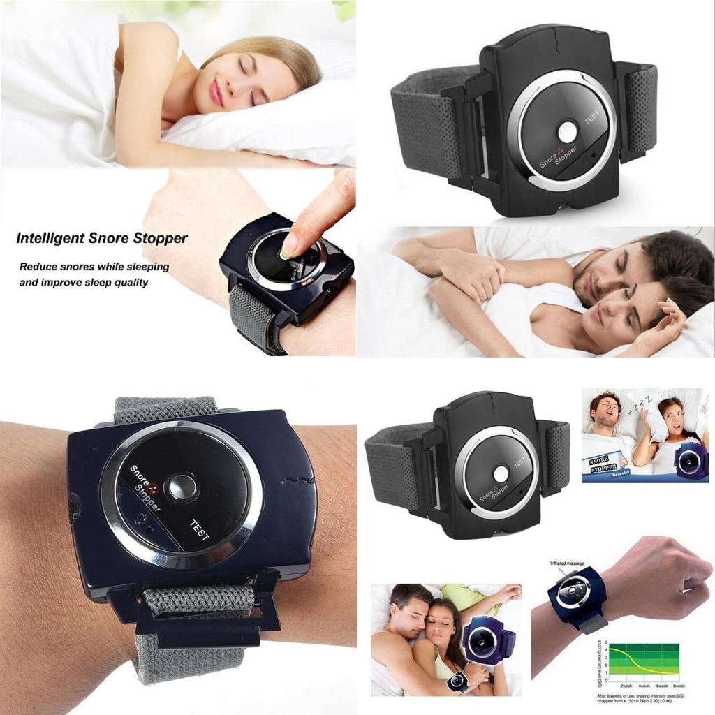 Product Snoring Stopper Wristband Electronic Anti Snoring Device With Infrared For Sleep Improvement
