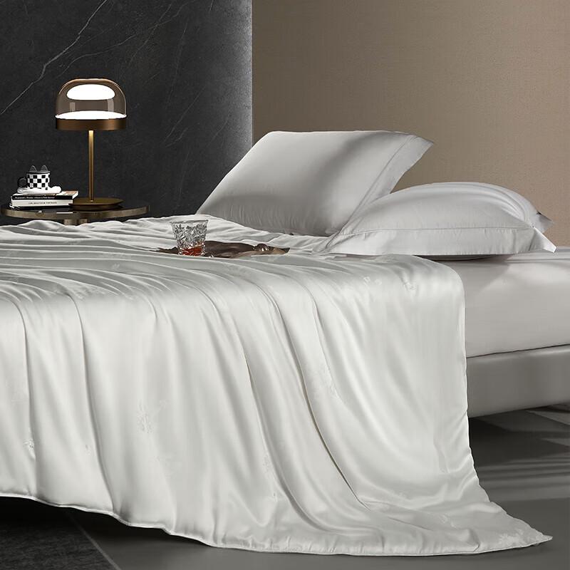 Donald Home Textiles Satin Jacquard Silk Blend Quilt