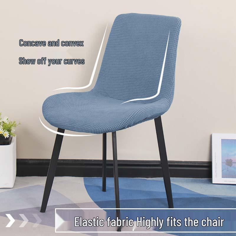 Luxury Universal Thickened Chair Cover - Arc Design, Anti-Scratch, Full Coverage for European & American Styles