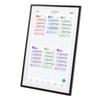 Smart Digitaler Kalender 15,6 Zoll HD Touchscreen WLAN Digitaler Bilderrahmen e Familienkalender Planer mit APP für   9.0