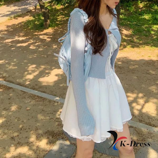 Shirring String Scrunch Shoulder Bag Nylon Ribbon Mini Gathered Casual Daily Look Date Look Travel Bag 4 Colors