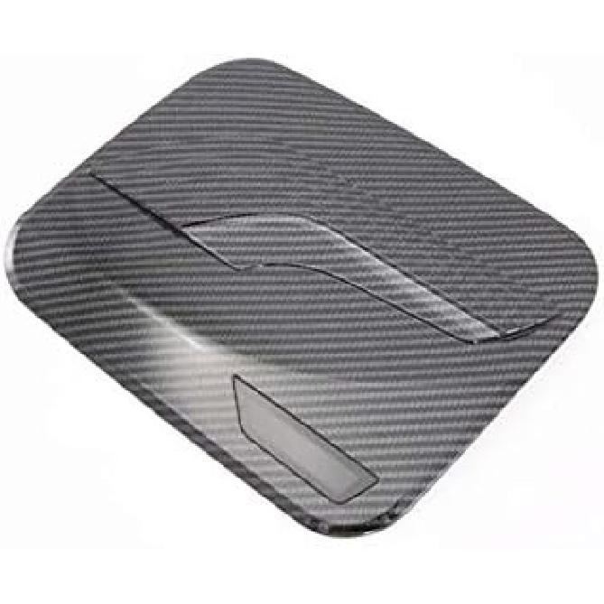 /Carbon Fiber Auto Fuel Filler Door Cover Gas Tank Cap Decoration Cover Trim for Toyota RAV4 RAV-4 2019-2020-2021-2022