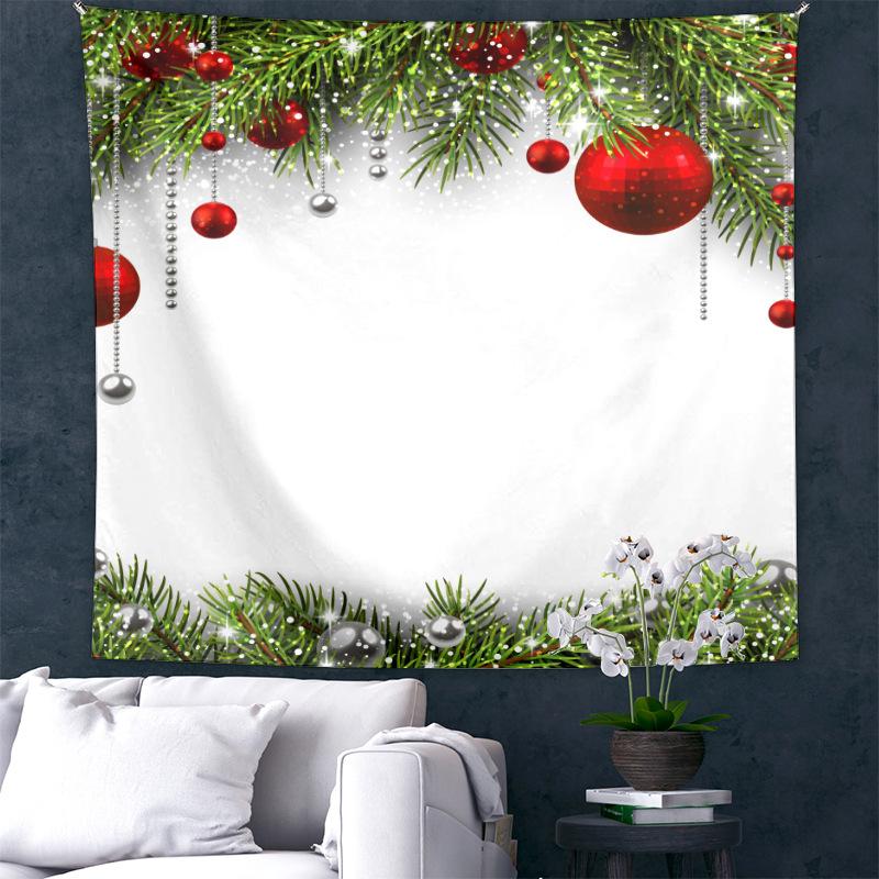 Christmas Tapestry Amazon European and American Holiday Christmas Background Cloth Bedroom