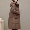Fashion Winter Long Coat Female Clothes Hooded Thick Warm Casual Winter Jacket Women's Parkas