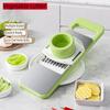 Slicer Stainless Steel Vegetable Slicer with 3 Blades Julienne Slicer Cutter for Potato Carrot
